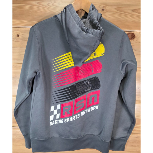 Disney Cars Movie Promo RSN Racing Sports Network Hoodie Adult Small - Picture 1 of 10